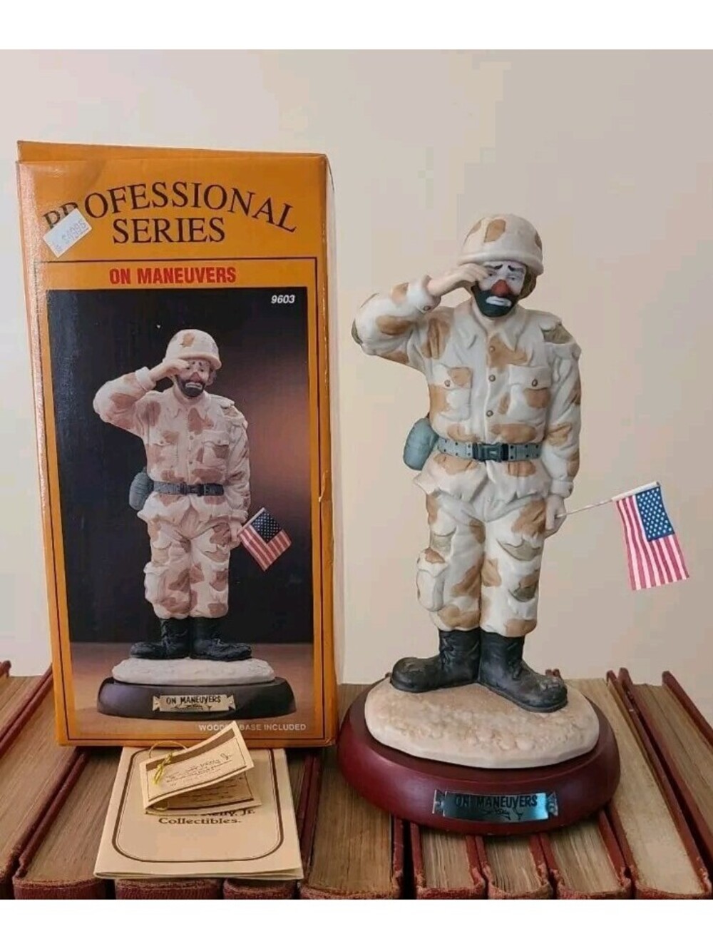 EMMETT KELLY SIGNATURE COLLECTION FLAMBRO On Maneuvers